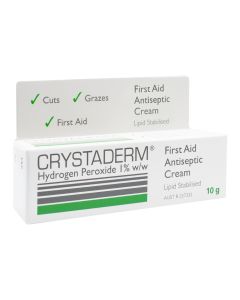 Crystaderm First Aid Antiseptic Cream 10g