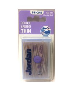 Jordan Denture Sticks 100 Pack