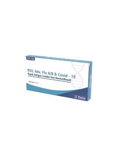 RSV, Adv, Flu A/B & Covid – 19 Rapid Antigen Combo Test device (Nasal) 2 Tests Per Pack