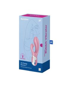 Satisfyer Air Pump Bunny 2 Light Red