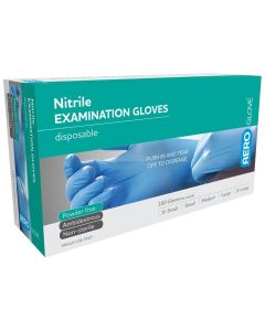 Aeroglove Nitrile Gloves Large 100Pk