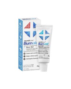 Mundicare Burnaid Burn Gel 25g