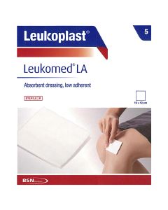 Leukomed LA Dressing 10cm x 10cm 5 Pack