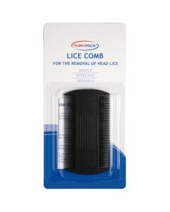 SurgiPack Lice Comb Black