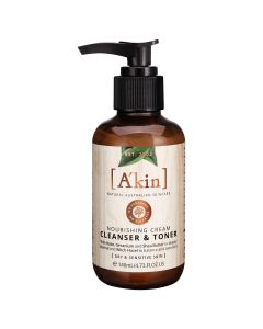 A'kin Nourishing Cream Cleanser & Toner 140mL