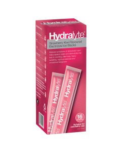 Hydralyte Electrolyte Ice Blocks Strawberry Kiwi 16 Pack