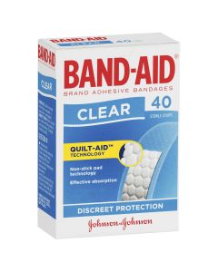 Band-Aid Clear Strips 40 Pack