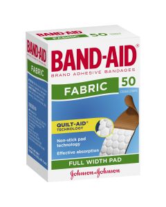 Band-Aid Fabric Strips 50 Pack