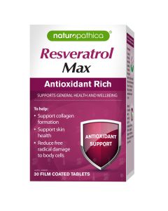 Naturopathica Resveratrol Max Anti-Ageing 30 Tablets