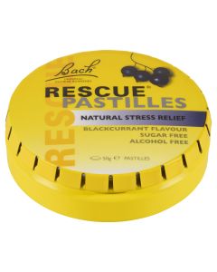 Bach Rescue Remedy Pastilles Blackcurrant 50g