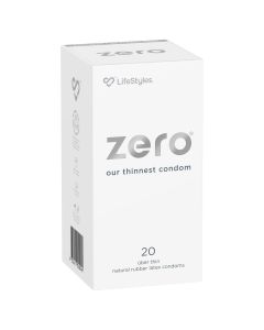 LifeStyles Zero Condoms 20 Pack