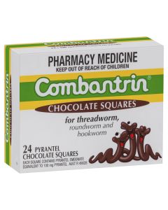 Combantrin Chocolate Squares 24 Pack 