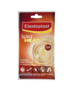 Elastoplast Spiral Heat Flexible Heat Patch Multipurpose