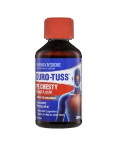 DURO-TUSS PE Chesty Cough Liquid + Nasal Decongestant 200mL