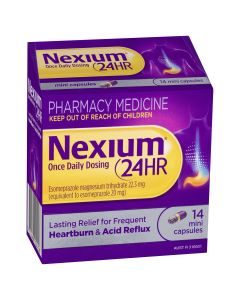 Nexium 24Hr 20mg Bottle 14 Mini Capsules