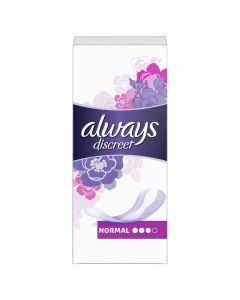 Always Discreet For Sensitive Bladder Normal 24 Liners 