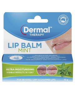 Dermal Therapy Lip Balm Mint 10g