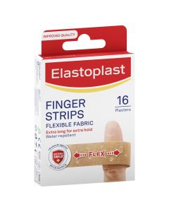 Elastoplast Finger Strips Flexible Fabric 16 Pack