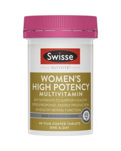 Swisse Ultivite Women's High Potency Multivitamin 40 Tablets