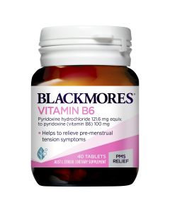 Blackmores Vitamin B6 40 Tablets