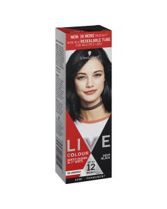 Schwarzkopf Live Colour Deep Black 75ml