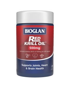 Bioglan Red Krill Oil 500mg 60 Capsules