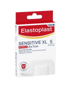 Elastoplast Sensitive Dressing XL 6x7cm 5 Pack