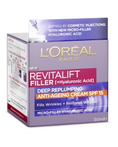 L'Oreal Revitalift Filler Hyaluronic Acid Day SPF15 Cream 50mL