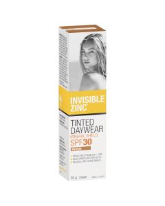 Invisible Zinc Tinted Daywear Mineral Shield SPF 30 Medium 50g