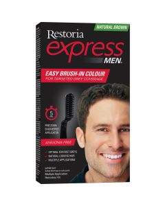 Restoria Express for Men Kit Natural Brown