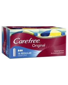 Carefree Original Regular Tampons 20 Pack