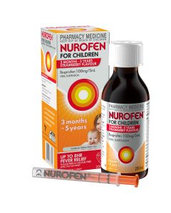 Nurofen For Children 3 Months To 5 Years Strawberry 200ml