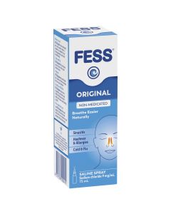 Fess Nasal Saline Spray Original 75mL