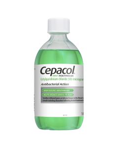 Cepacol Antibacterial Mint Mouthwash 500ml