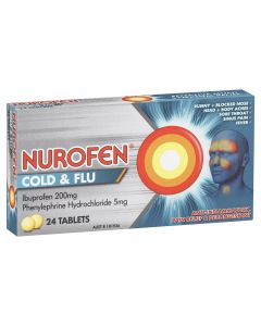 Nurofen Cold & Flu 24 Tablets