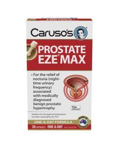 Caruso's Natural Health Prostate Eze Max 30 Capsules