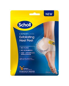 Scholl ExpertCare Exfoliating Heel Peel 1 Pair