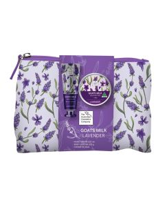 The Australian Cosmetics Company Lavender Cosmetics Bag Set