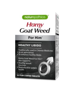 Naturopathica Horny Goat Weed For Him 50 Tablets