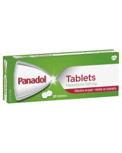 Panadol 500mg 20 Tablets