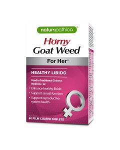 Naturopathica Horny Goat Weed For Her 50 Tablets