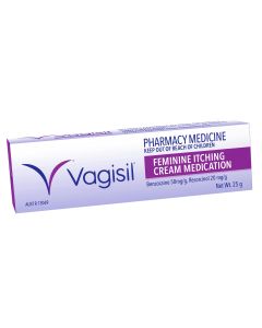 Vagisil Feminine Itching Cream Medication 25g