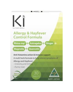 Ki Allergy & Hayfever Control Formula 30 Tablets