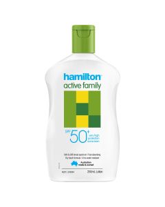 Hamilton Sun Active Family SPF50+ Lotion 250mL