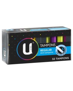 U by Kotex Regular Slim Tampons 32pack