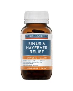 Ethical Nutrients Sinus & Hayfever Relief 60 Capsules