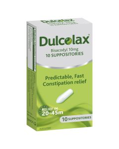 Dulcolax Suppositories 10 Pack